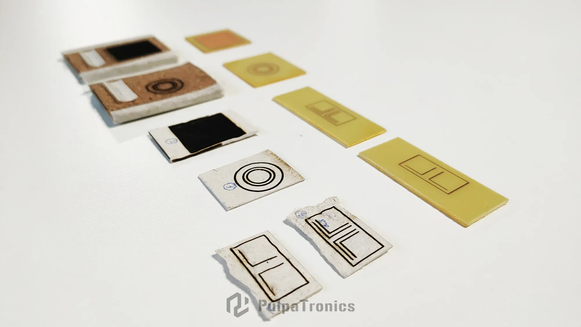 Sustainable RFID tag prototypes